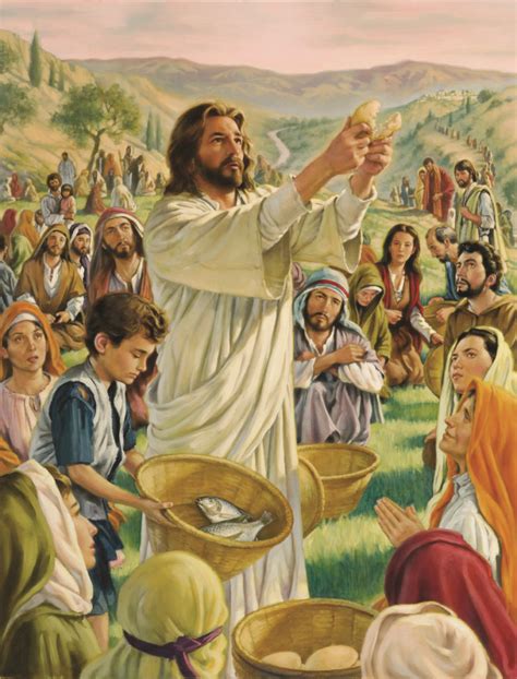 testament  lesson  jesus feeds  thousand seeds  faith