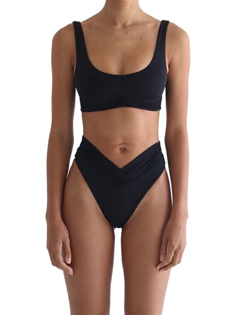 pico bikini set in black best swimsuits from riot swim 2020