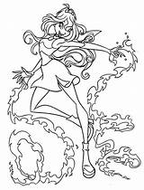 Bloom Winx Pages Club Coloring Princess Getdrawings Getcolorings Drawing sketch template