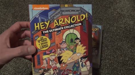 hey arnold  complete collection dvd  reissue unboxing youtube