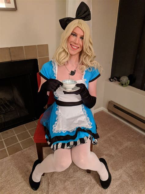 bought an alice costume too late for halloween though