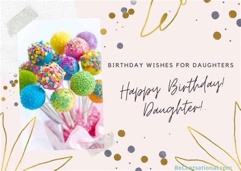 80 Happy Birthday Wishes For Daughters Be Centsational