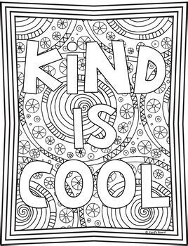 kindness coloring pages kindness posters  fun creative designs