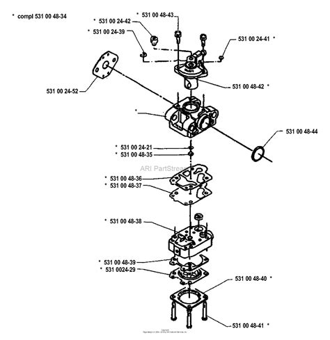 husqvarna     parts diagram  carburetor