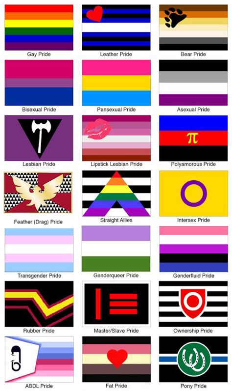 all pride flags 9 queer pride flags that you probably didn t know