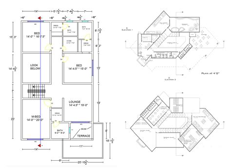how to draw a 2d floor plan in sketchup 2d house plan drawing