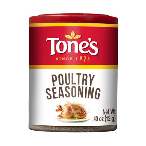 poultry seasoning tones