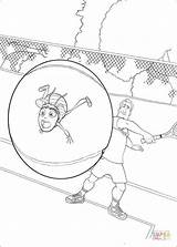 Coloring Pages Hit Barry Got Printable sketch template