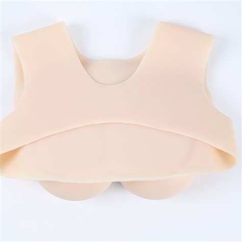 D Cup Full Silicone Breast Forms For Mastectomy Crossdresser Cosplay Dq