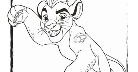 disney lion guard kion coloring page printable coloring pages crafts