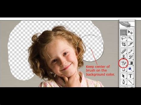 photoshop tutorial background eraser tutorial