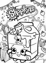 Shopkins Colorear Coloreartv sketch template