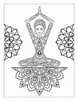 Mandala Poses Mandalas Ausmalbilder Chakra Ausmalen Getcolorings Sheets Zeichnen Erwachsene Aufkleber Skizzen Vorlagen sketch template