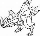 Pokemon Kyurem Coloring Rayquaza Pages Coloriage Template Imprimer sketch template