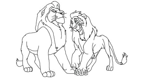 lion king scar coloring pages  getcoloringscom  printable