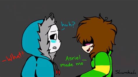 Omg Asriel Reacts To Chara X Sans Oh Hell No Youtube