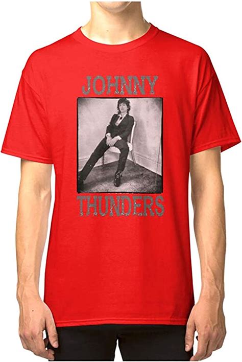 johnny thunders classic short sleeve t shirt hoodie for