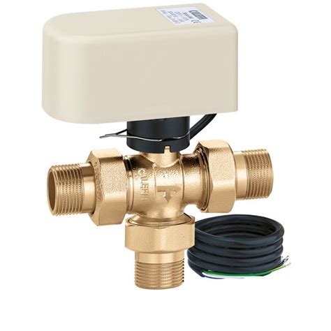 caleffi   bypass motorized ball zone valve  npt connections  cv  ebay