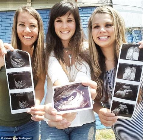 three sisters reveal they are all expecting in pregnancy announcement