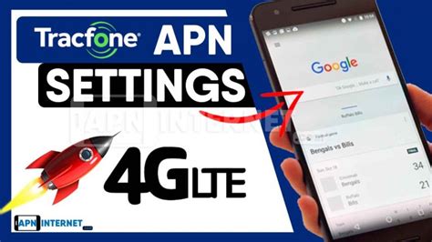 tracfone usa apn settings  lte internet connection