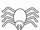 Spider Coloring Halloween Printable Kids Pages Spiders Color Print Sheets Colouring Cute Sheet Drawing Letter Snake Bigactivities Book Colors Week sketch template