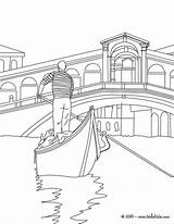 Gondola Colorear Gondole Gondolier Barco Venecian Infamous Harbour Sydney Letscolorit Desenho Veneza Coloriages Hellokids Venedig Designlooter sketch template