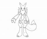 Renamon Character Coloring Pages Jozztweet sketch template