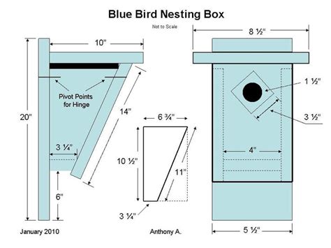 bluebird houses plans bird house plans bluebird house plans bird