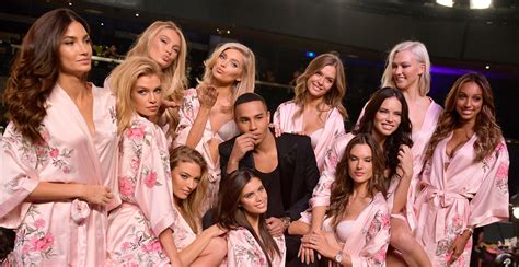 Victoria’s Secret Angels Prep In Hair And Makeup For