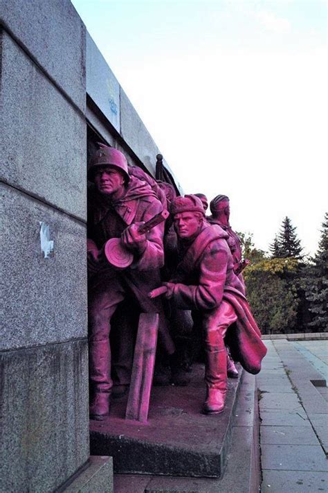 makeup not war soviet army monument s many makeovers