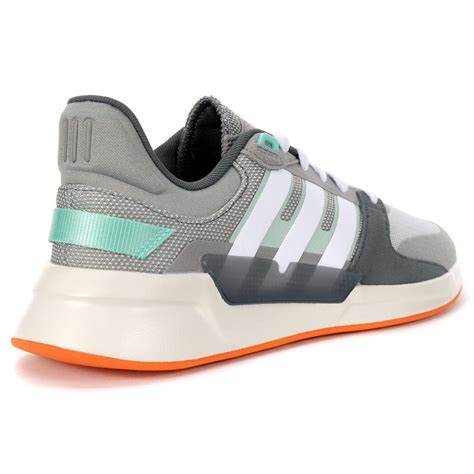 adidas mens essentials run  dash greygrey sixdove grey casual running shoes  wookicom