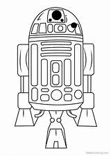 Wars Star Draw Coloring Pages Drawing R2 D2 Printable Step Drawings Kids Drawingtutorials101 Color Paintingvalley Learn sketch template