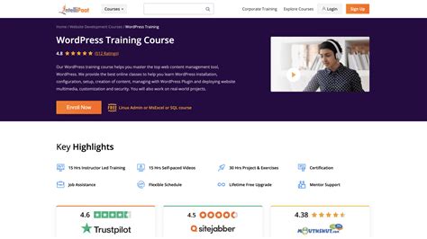top  courses  wordpress certification wizve