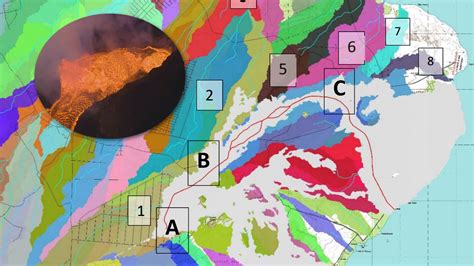 usgs document  fissure  prognosis maps lava threats