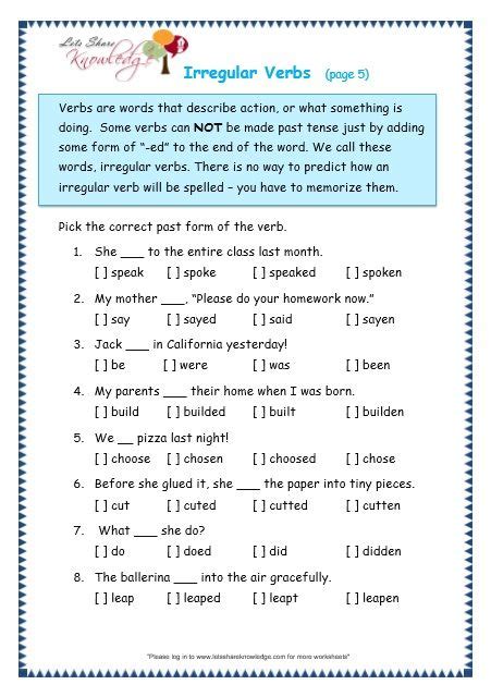 verbs worksheets  learning verb worksheets  elementary