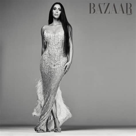 Kim Kardashian For Bazaar Fashionably Fly