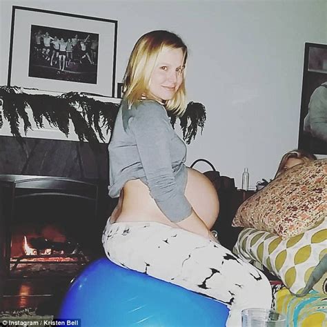 kristen bell gets brutally honest about pregnancy daily