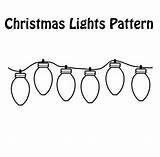 Christmas Lights Coloring Kids Print Tree Pages Patterns Book Ornaments House Cane Candy Coloringpagebook Templates Ages Stencils Advertisement sketch template