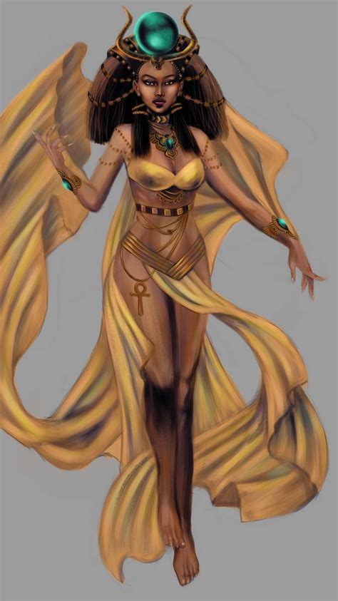 hathor by rancewashere on deviantart egyptian goddess art goddess