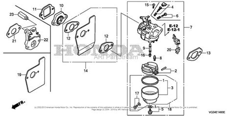 honda gcv lawn mower parts diagram wiring service