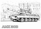 Amx 30b sketch template