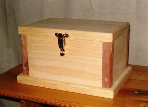wood keepsake box plans  woodworking projects plans