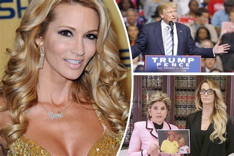 donald trump rubbishes porn star s claim he offered her £