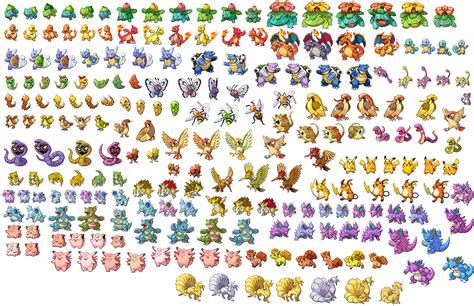 pokemon sprite sheets generation  pokemon   full image