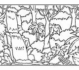 Rainforest Coloring Pages Kids Printable Print Color Colouring Getdrawings Getcolorings sketch template
