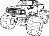 Truck Coloring Monster Pages Dodge Ram 4x4 Big Charger Drawing Mud 1976 Tonka Pdf Trucks Lifted Cummins Hummer Print Chevy sketch template