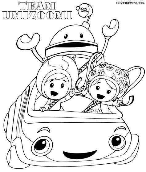 team umizoomi printable coloring pages coloring home