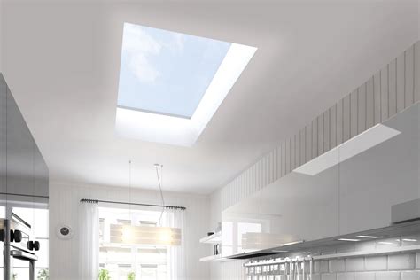 skylight ceiling kitchen  flat roofs google search skylight design flat roof skylights