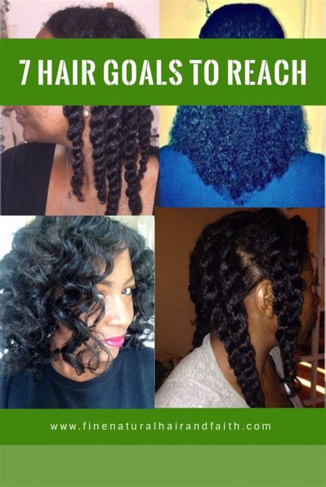 guide  hair goals      fine natural hair