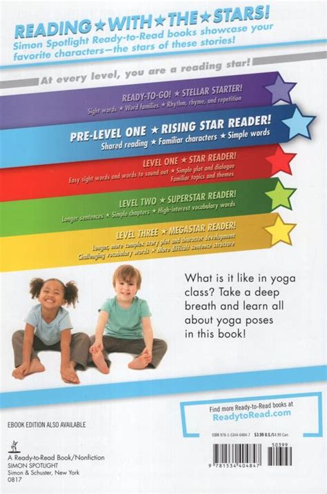 My First Yoga Class Ready To Read Level Pre 1 A